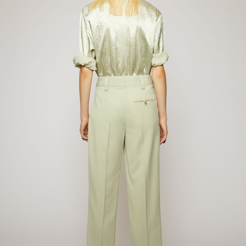 SS20 Acne Studios Pastel Green Trousers - Pristine - Picture 2 of 12